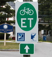 Trail Sign on the Eastern Trail