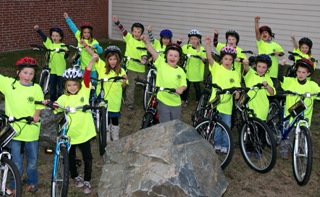 15 Kids with Bike vbought by Saco Bikes for kids!